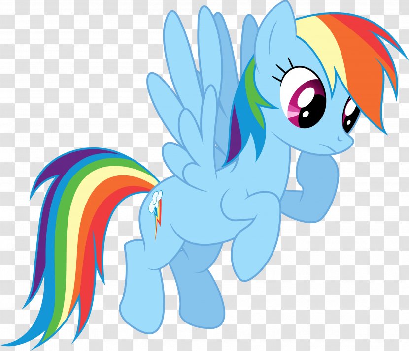 Rainbow Dash My Little Pony Rarity - Heart Transparent PNG