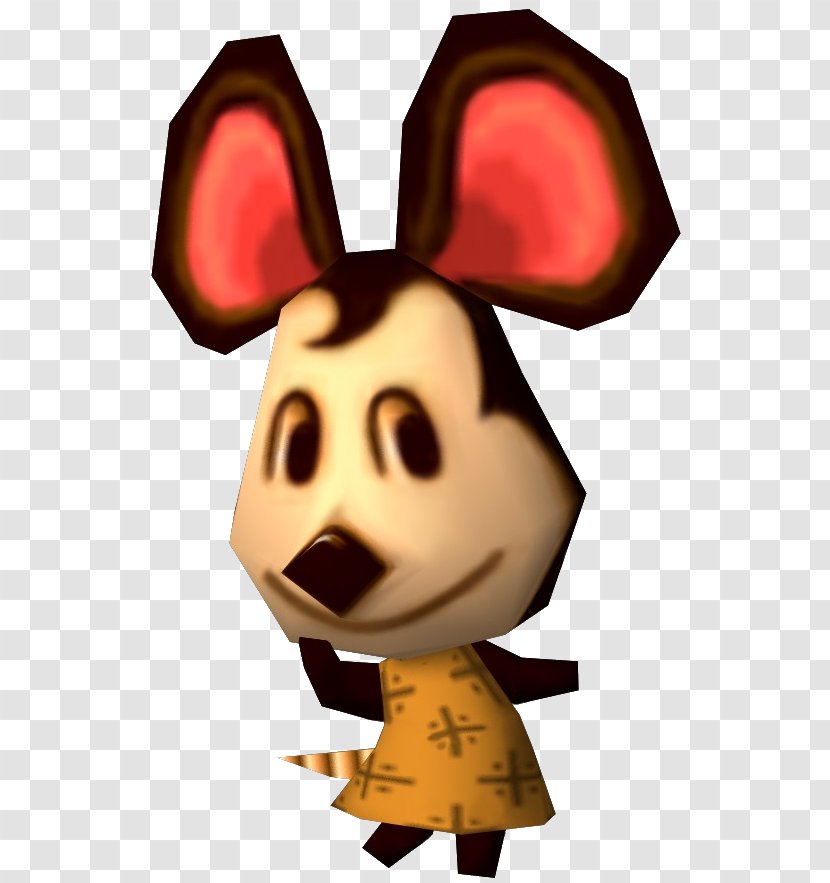 Gussie Mausheimer Animal Crossing Mouse Vertebrate Viche - Kilobyte Transparent PNG