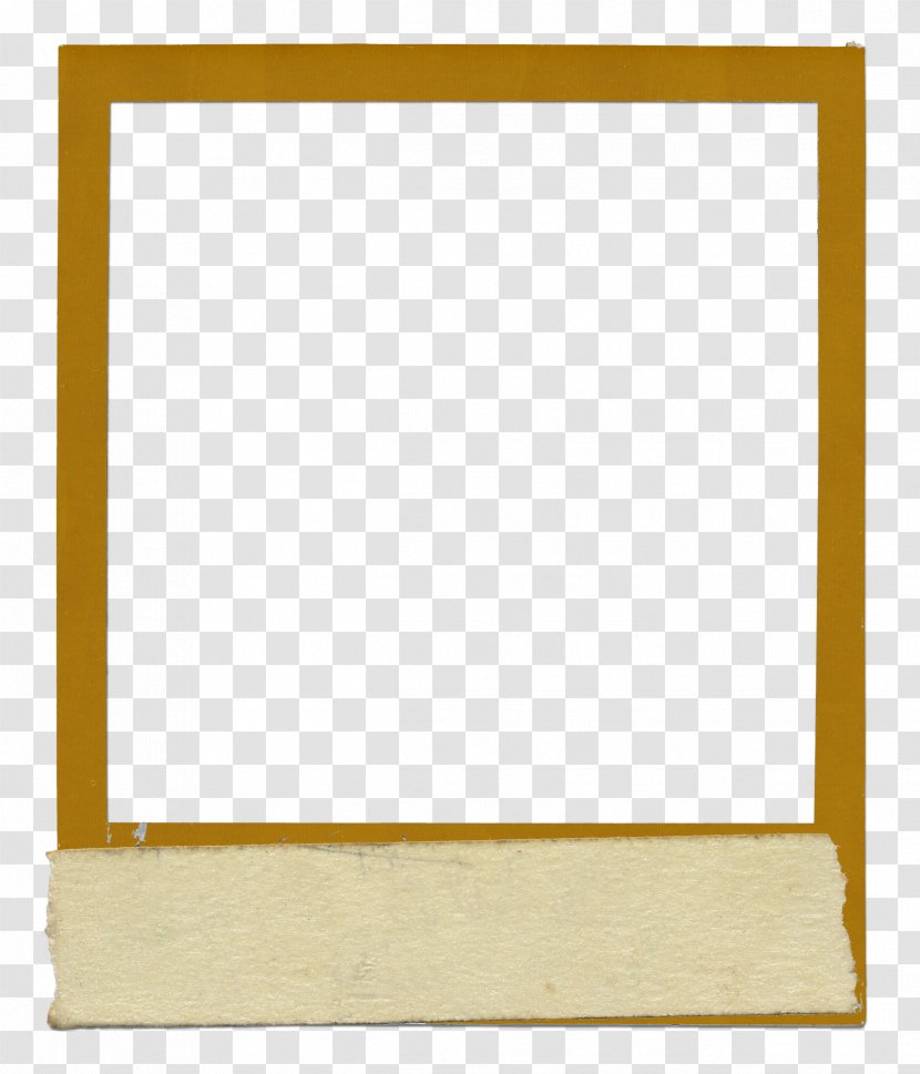 Picture Frames Sorting Algorithm Gold Rectangle - Polaroid Transparent PNG