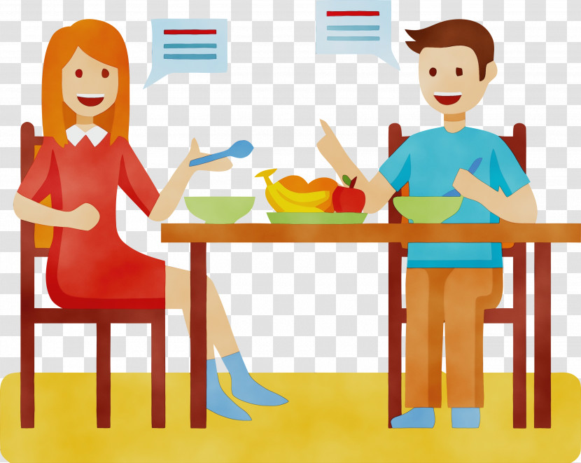 Table Furniture Sharing Conversation Outdoor Table Transparent PNG