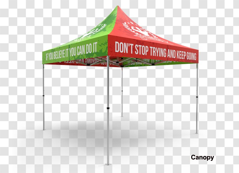 Pop Up Canopy Tent Advertising Gazebo - Camping - Roof Transparent PNG