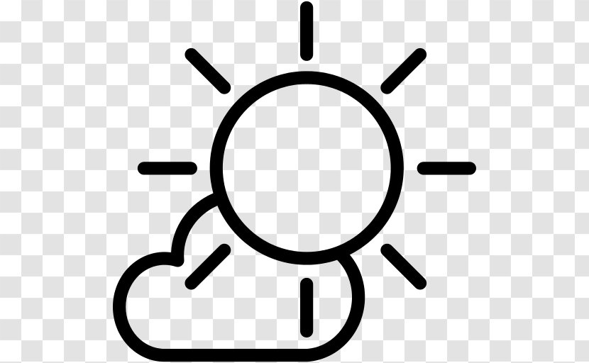 Cloud Vector Graphics Weather Meteorology Illustration - Symbol - Sun Heat Pattern Icon Transparent PNG