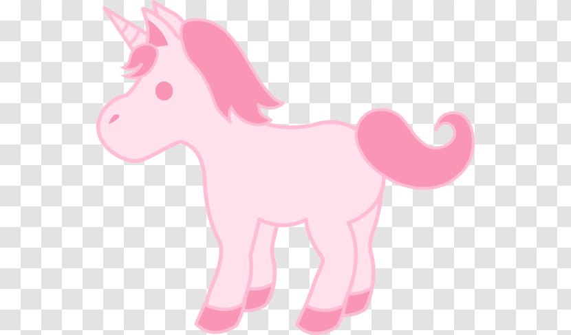 Pony Horse Invisible Pink Unicorn Clip Art - Fictional Character - Baby Cliparts Transparent PNG