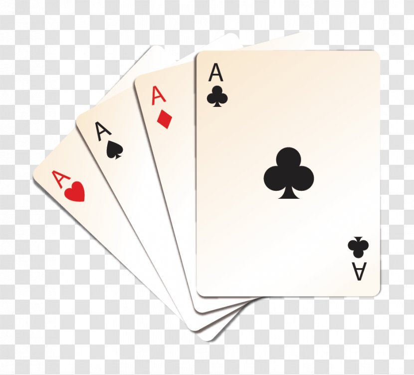 Card Game Playing Gambling - Frame - Vector Hand-painted Cards Transparent PNG