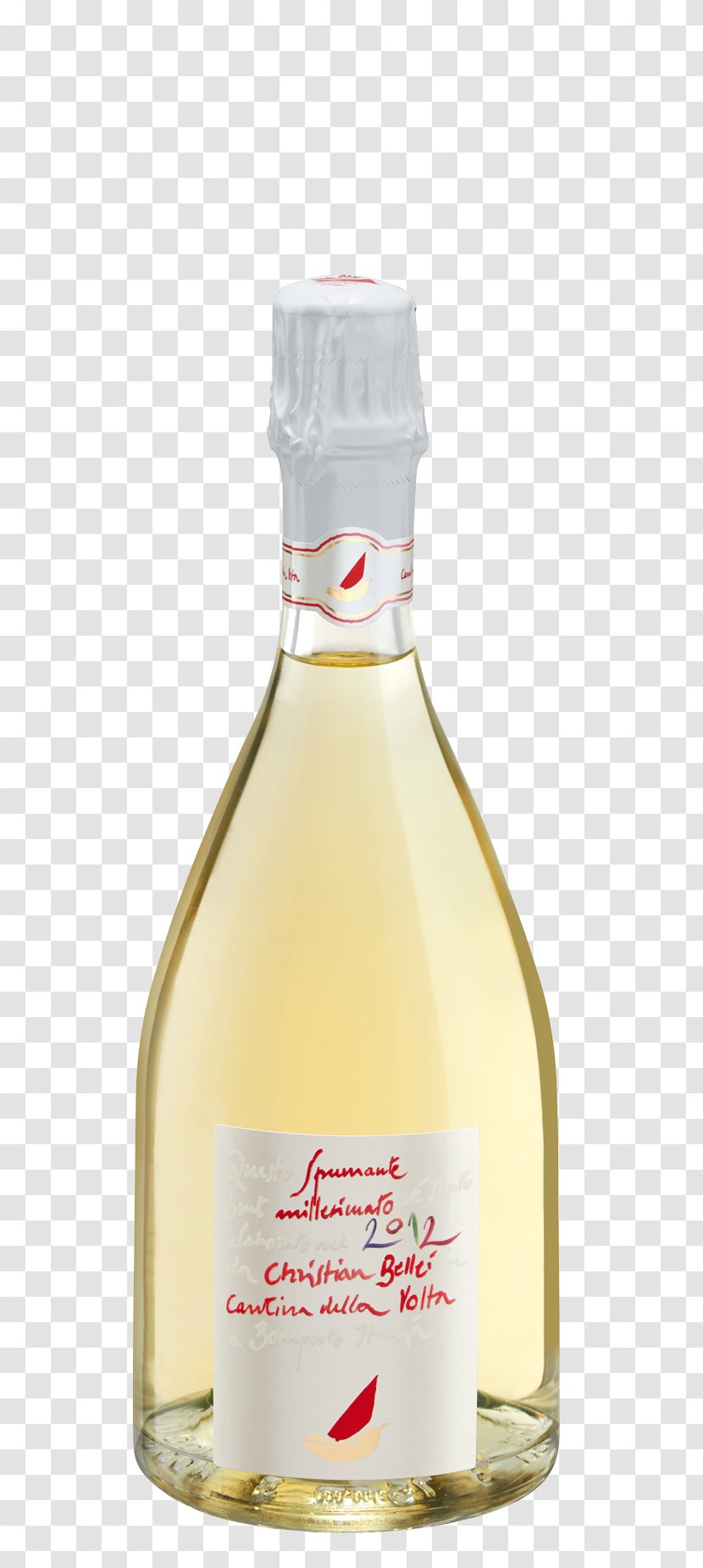 Sparkling Wine Champagne Lambrusco Cantina Della Volta - Distilled Beverage Transparent PNG