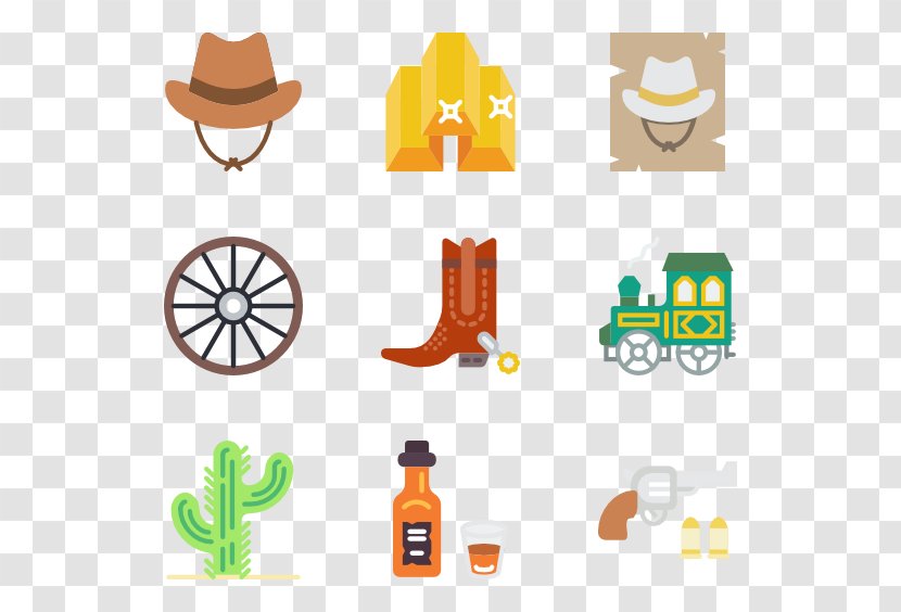Clip Art - American Frontier - Pack Vector Transparent PNG