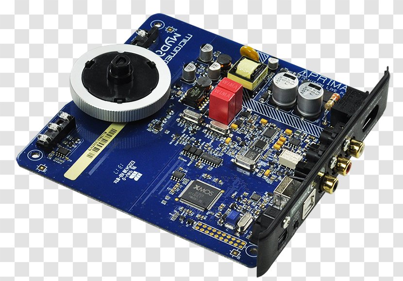 Electronics Electronic Component Computer Hardware Digital-to-analog Converter Digital Data - Amplifier Transparent PNG