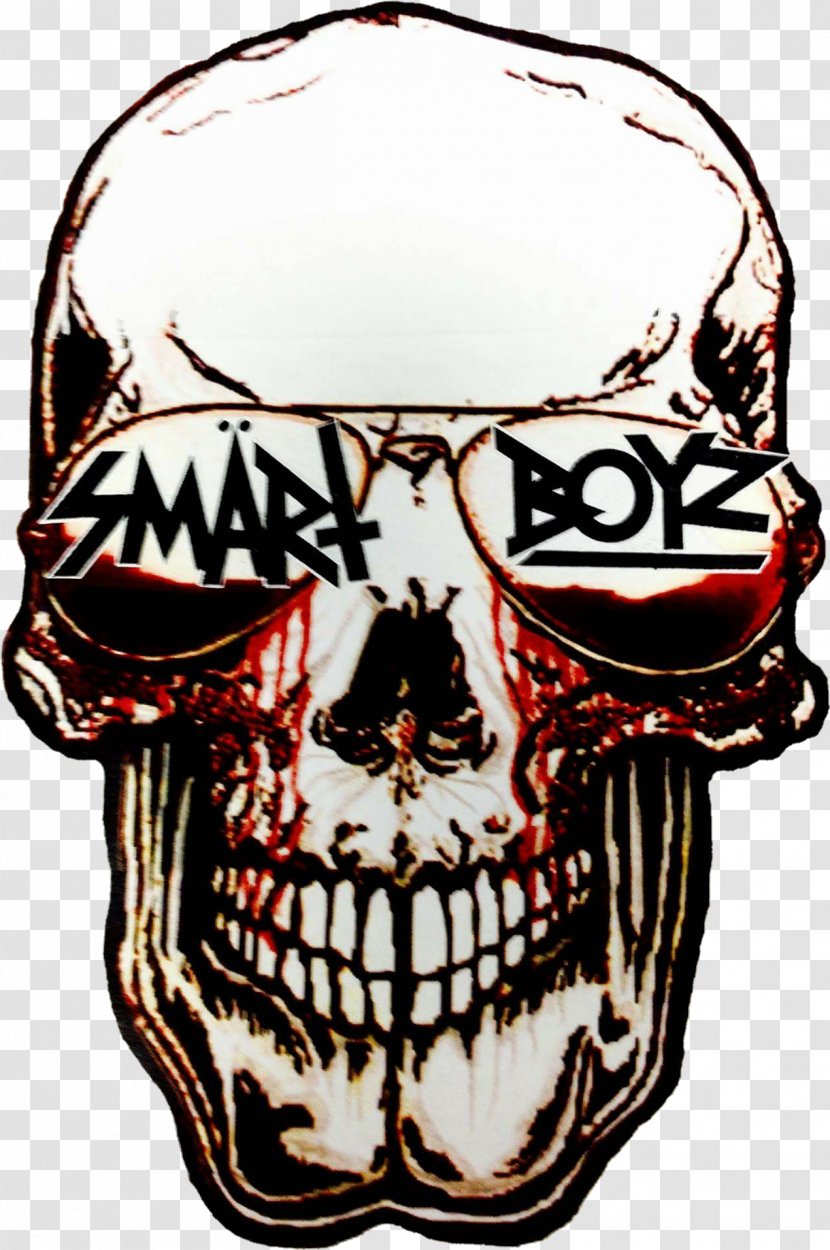 Skull Punk Rock And Roll - Human Symbolism - Cool Logos Transparent PNG