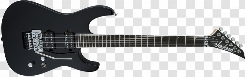 Electric Guitar Jackson Soloist Seven-string Guitars Pro Dinky DK2QM - Silhouette Transparent PNG