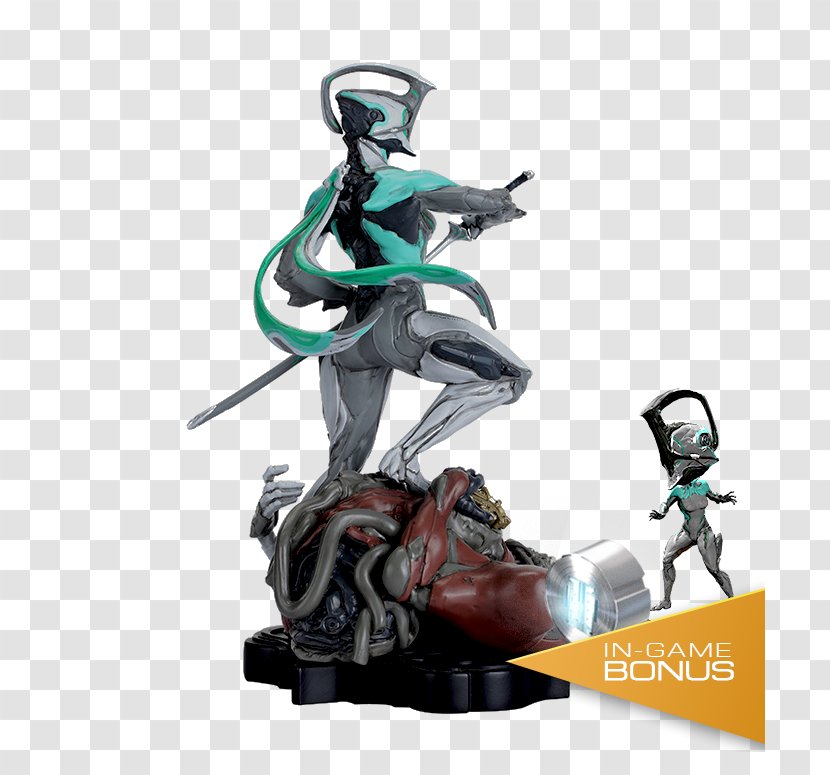 Warframe Figurine Statue Excalibur - Poster Title Transparent PNG