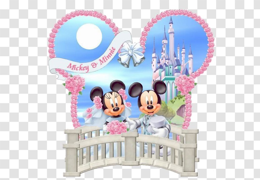 Minnie Mouse Mickey Wedding Cake Clip Art - Toy - Disney Castle Cliparts Transparent PNG