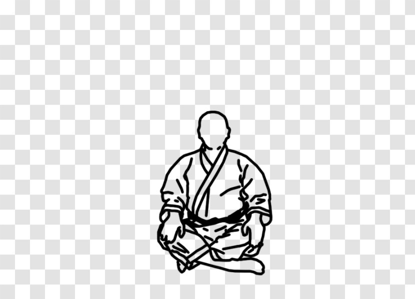 Karate Stances Seiza Drawing Clip Art - Cartoon Transparent PNG