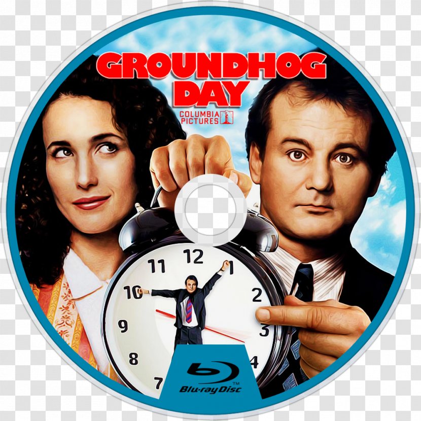 Bill Murray Andie MacDowell Groundhog Day Ghostbusters Film - Cinema - 1993 Transparent PNG