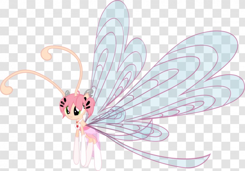 Fairy Illustration Insect Cartoon Pink M - Ahhh Vector Transparent PNG
