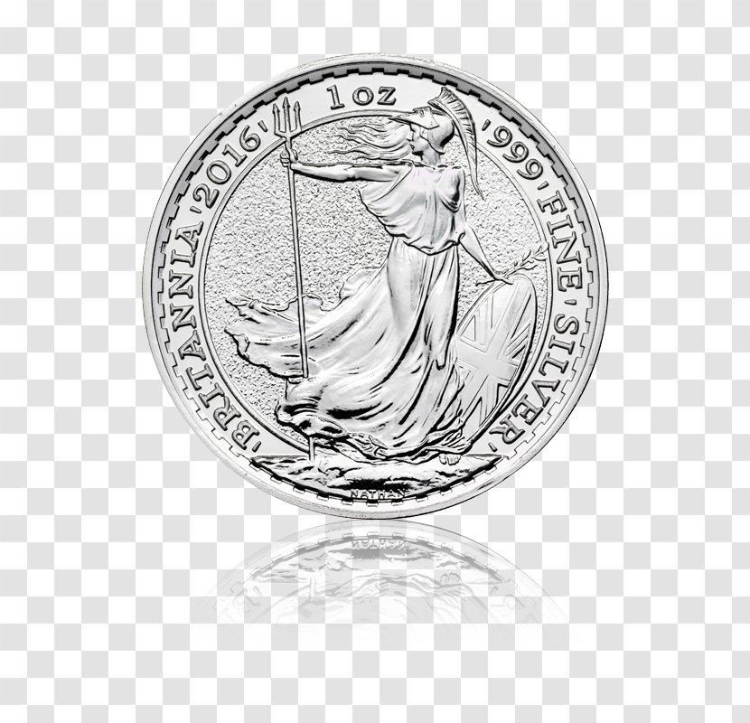 Royal Mint Britannia Silver Bullion Coin Transparent PNG