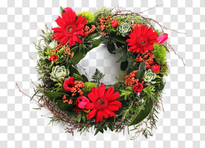Wreath Floristry Flower Floral Design Christmas - New Year Tree - Wedding Transparent PNG