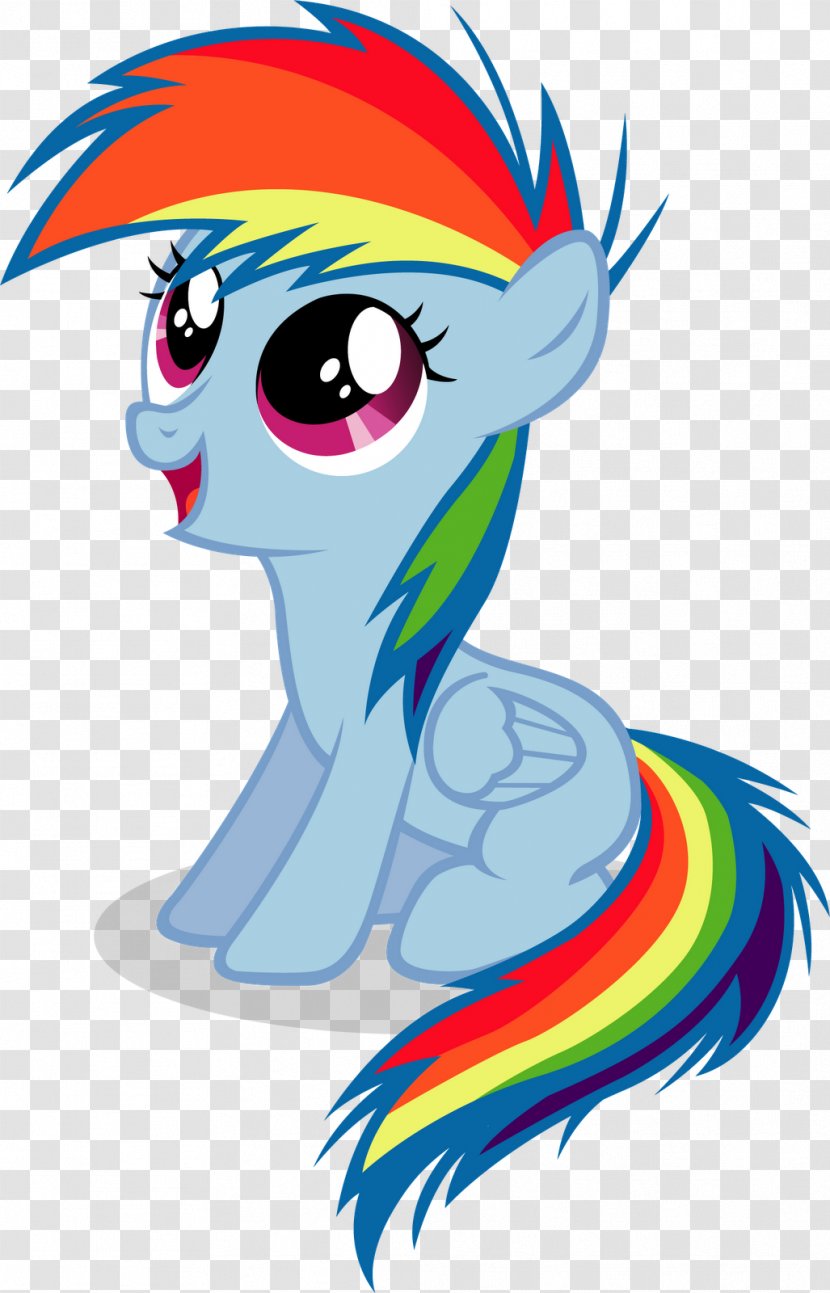 Rainbow Dash Pony Pinkie Pie Rarity Filly - Organism Transparent PNG