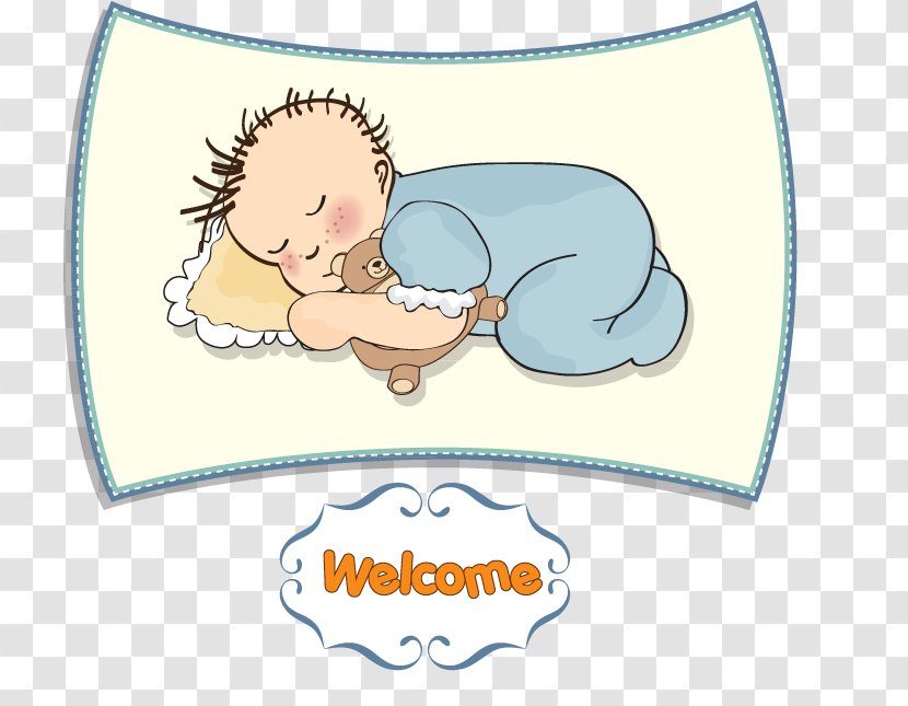 Infant Child Royalty-free Clip Art - Heart - Go To Bed Transparent PNG