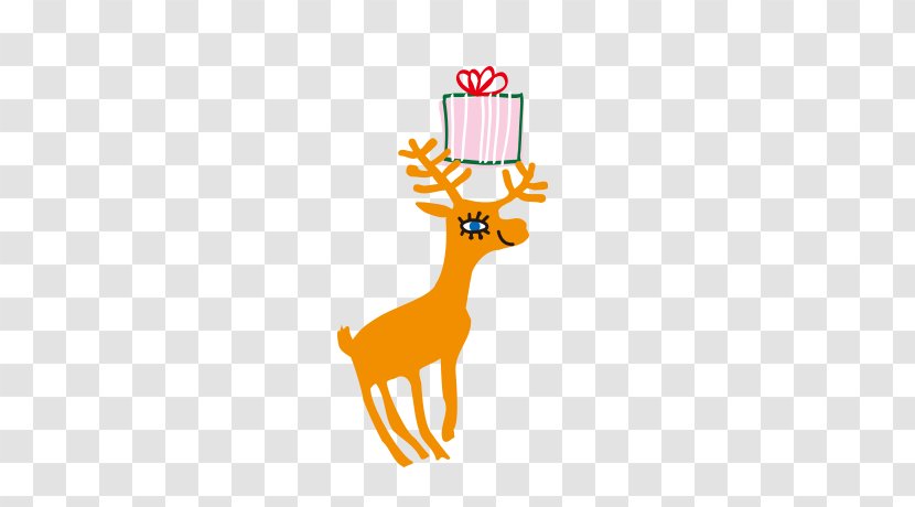 Reindeer - Vertebrate - Deer Transparent PNG