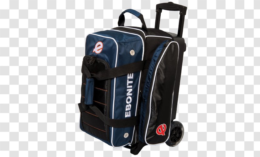 Ebonite International, Inc. Eclipse Double Roller Bowling Bag - Hand Luggage - BlackBowling Bags 2 Ball BagBowling Shirts For Men Pocket Transparent PNG