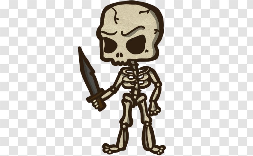 Human Skeleton Bone Character Figurine Transparent PNG