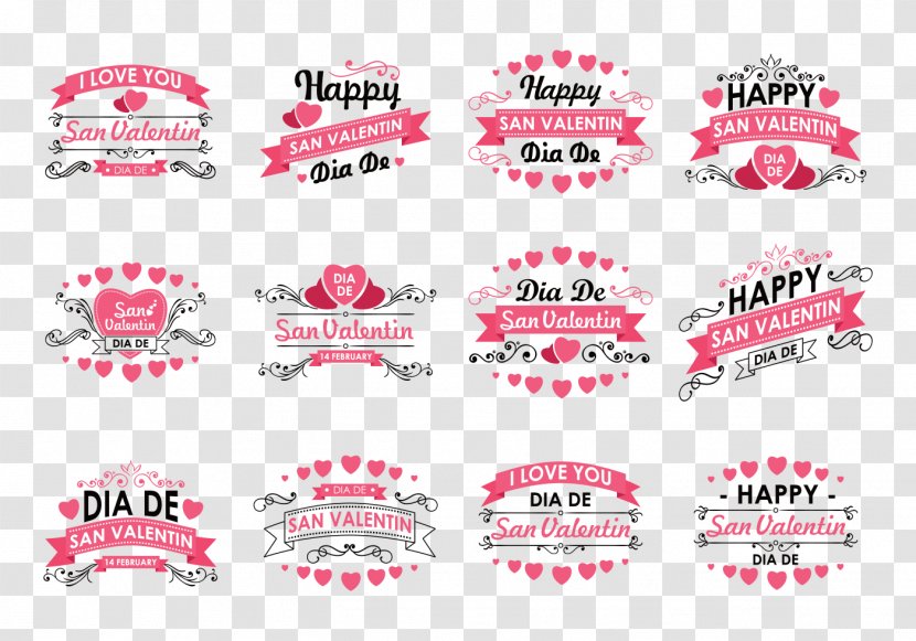 Valentine's Day Gift - Creativity - Lovely Ribbons Transparent PNG