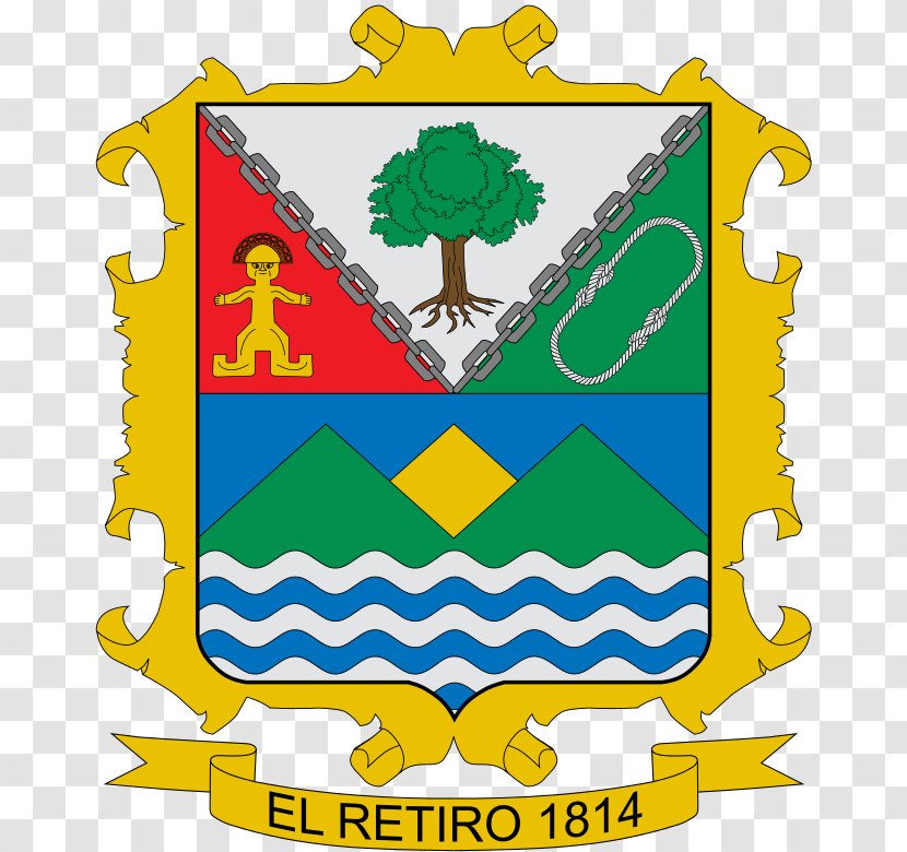 Envigado Municipality Of Colombia Angostura, Antioquia Southwestern Coat Arms - Area - Escutcheon Transparent PNG