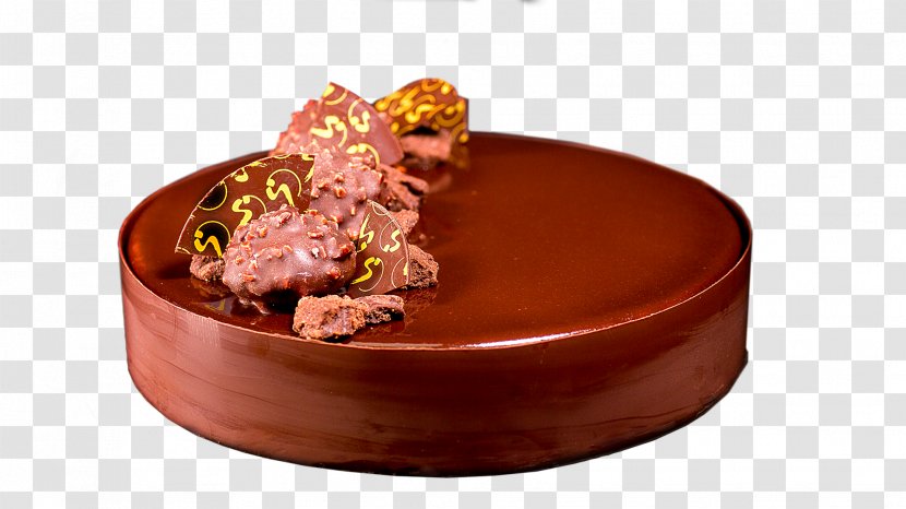 Chocolate Cake Praline Truffle Pastry - Dessert Transparent PNG