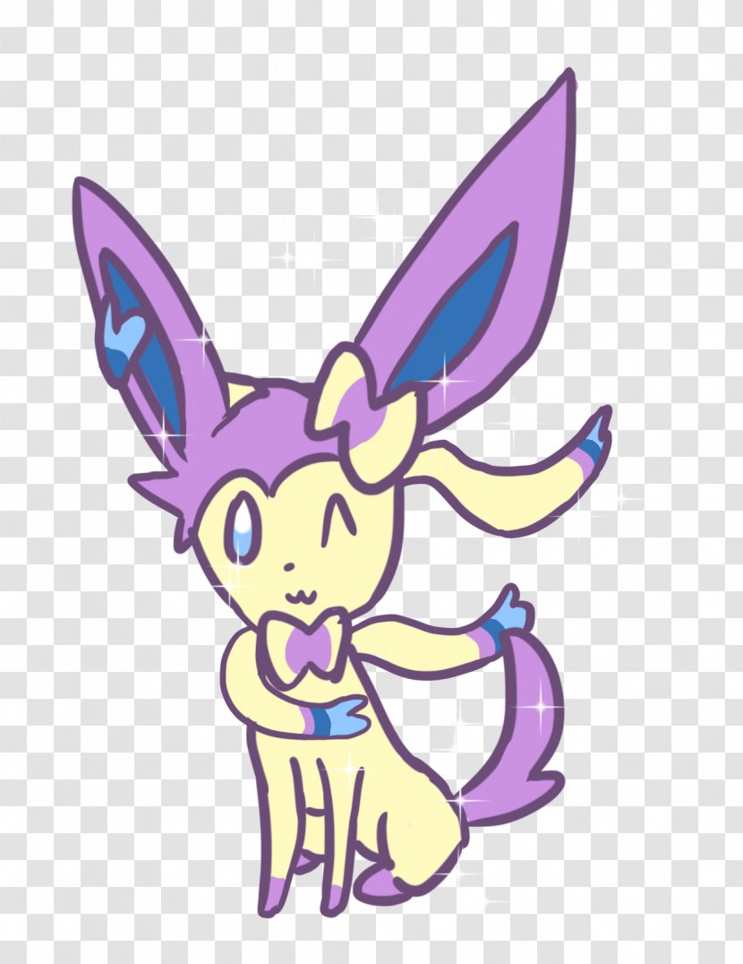 Sylveon Art Pokémon - Heart - Sprig Transparent PNG