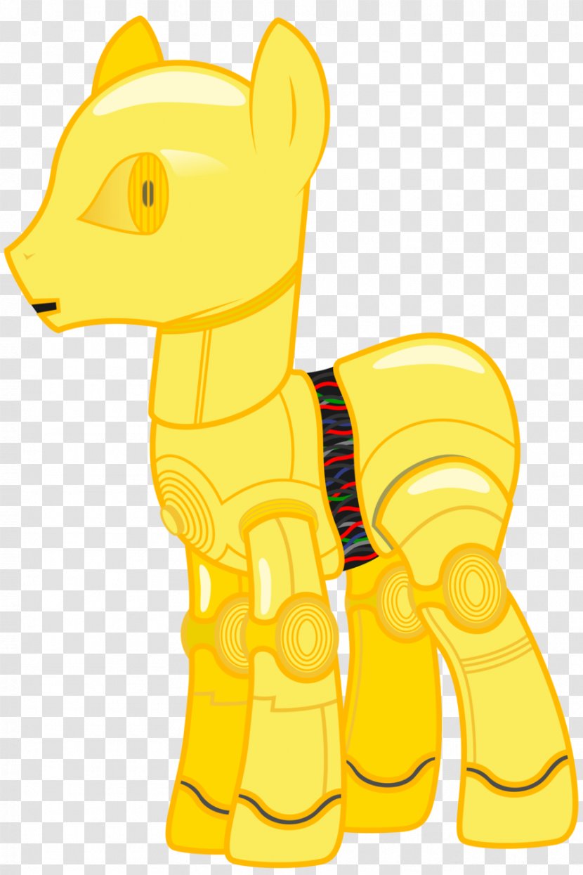 C-3PO DeviantArt Drawing - My Little Pony Friendship Is Magic - R2d2 Transparent PNG