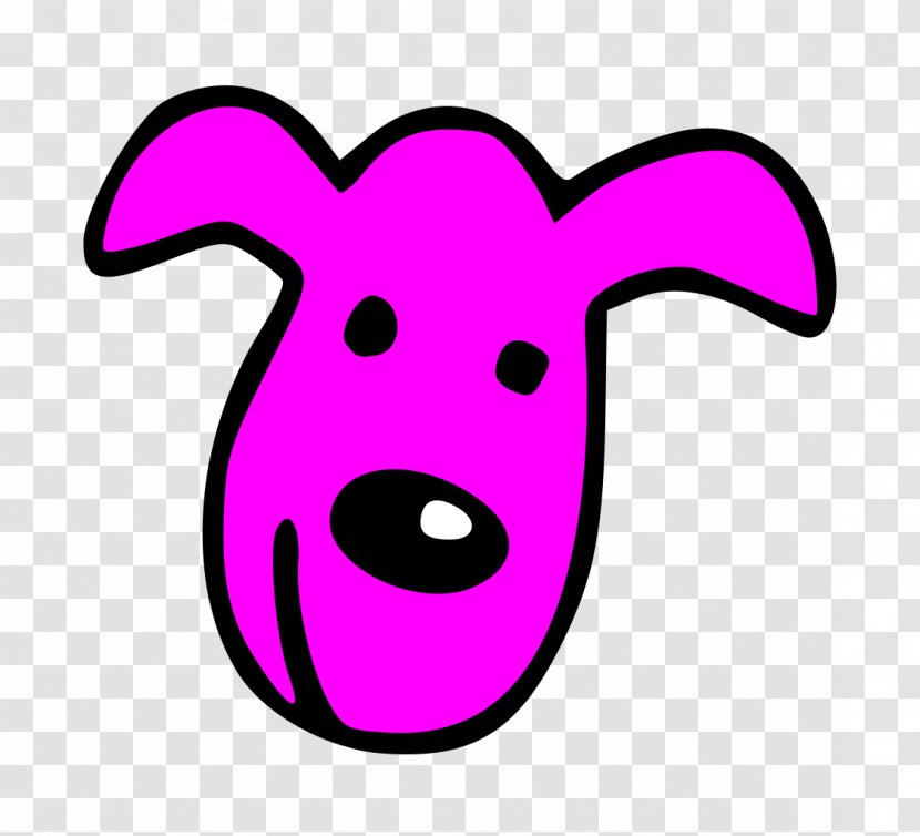 Gran Canaria Pink M Snout Paper Clip Art - Magenta - Grigorovich M5 Transparent PNG