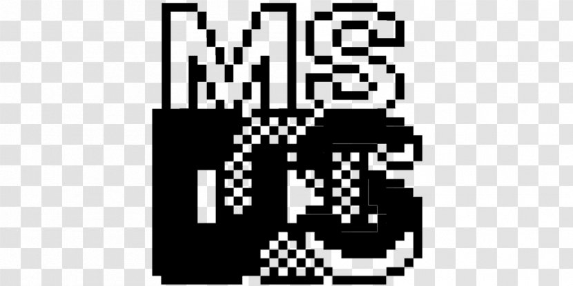 MS-DOS Microsoft Disk Operating System Systems - Monochrome Photography Transparent PNG