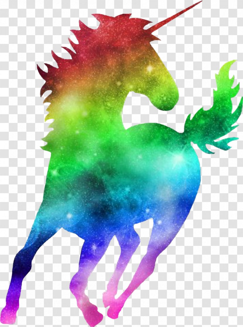 Unicorn T-shirt Samsung Galaxy Rainbow Horse - Mythical Creature - Wallpaper Unicornio Transparent PNG