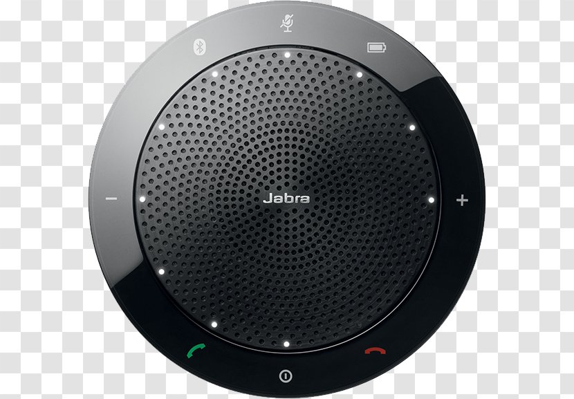Jabra Speak 510 Black Wireless Bluetooth Speaker For Mobile Phone / Softphone PC 100-43100000-02 Speakerphone Phones Conference Call - Audio Equipment - Headset Pairing Transparent PNG