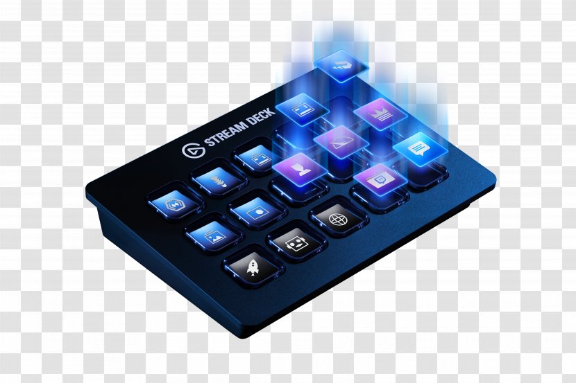 Computer Keyboard Elgato Streaming Media Video Capture Game - Television Transparent PNG