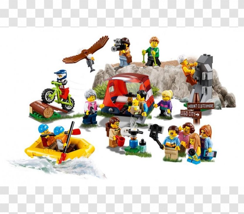 LEGO 60134 City Fun In The Park People 60153 Pack - Lego - At Beach Minifigure ToyToy Transparent PNG