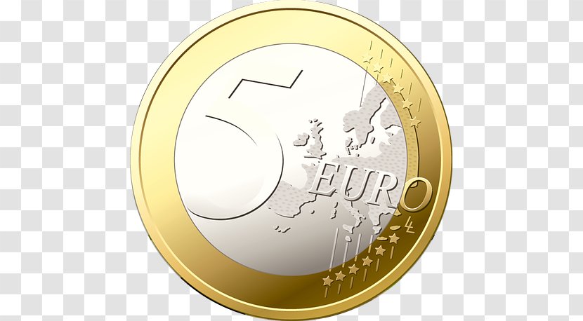 5 Euro Note Coins Monete Da Italiane - 1 Coin Transparent PNG