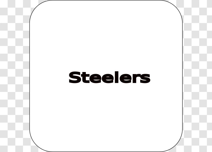 Logo Brand Area Font - Text - Steelers Cliparts Transparent PNG