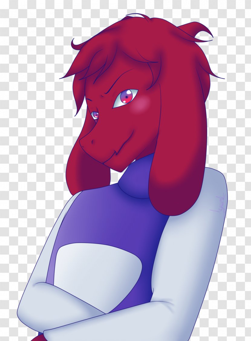 Undertale Son ASGORE Boy Child - Neck - Devil Horns Transparent PNG