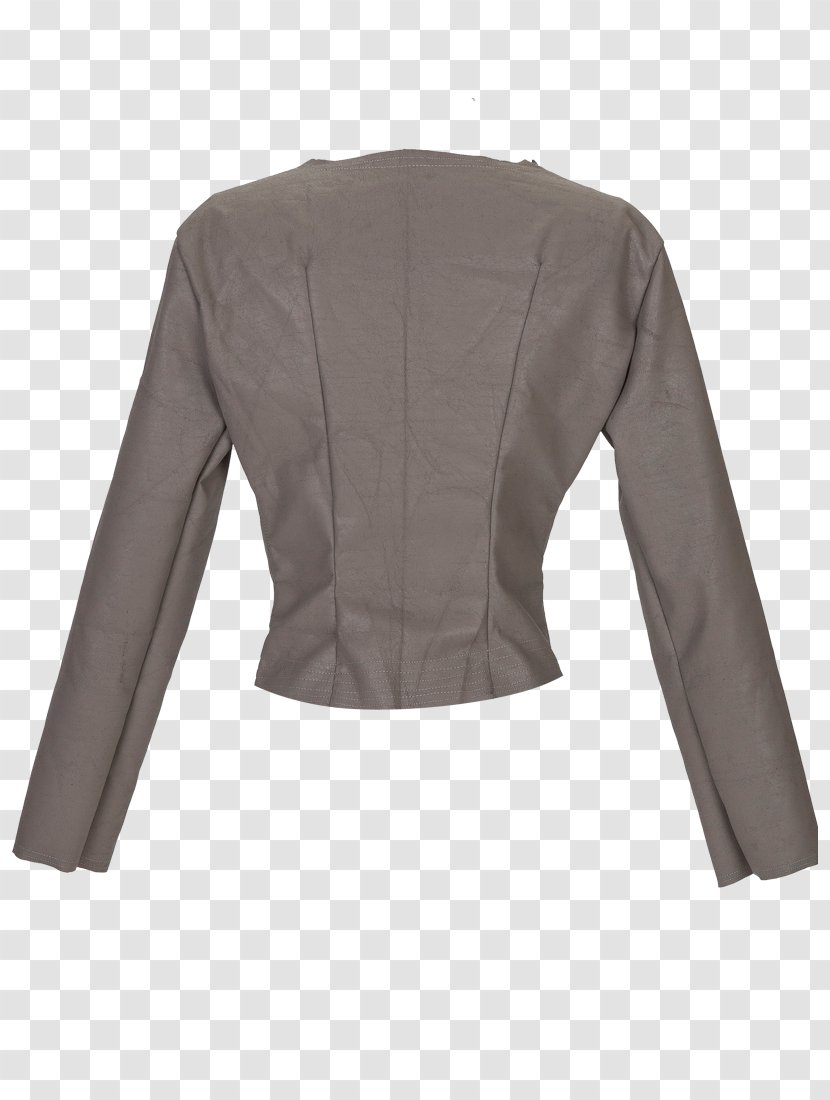Jacket Outerwear Sleeve - Fur Collar Coat Transparent PNG