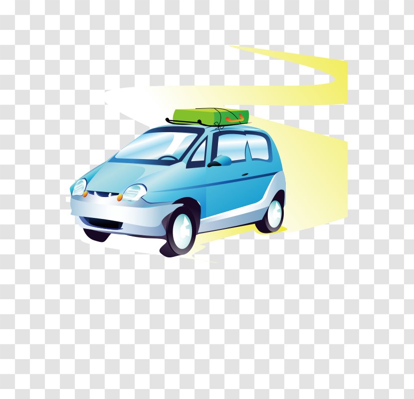 Car Travel Road Trip Clip Art - Bumper Transparent PNG