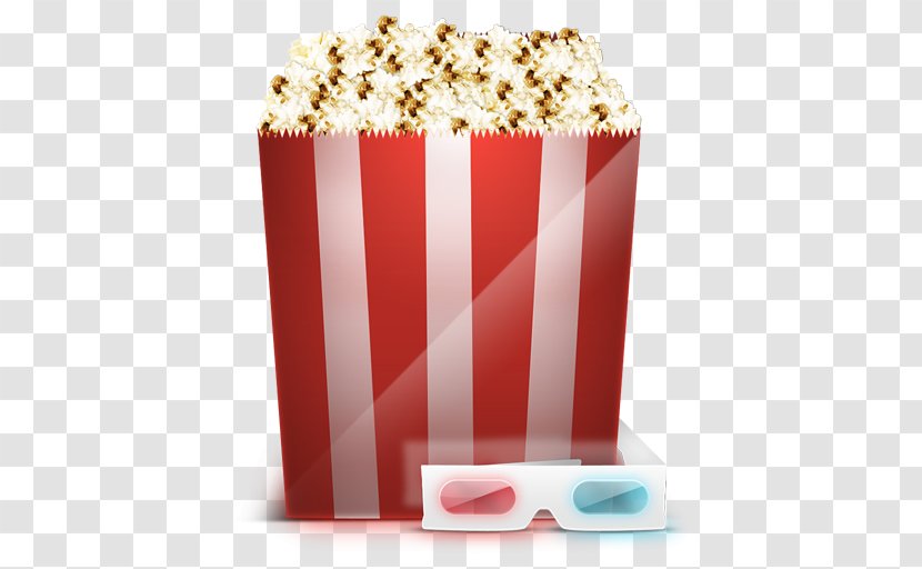 Cinema Film ICO Icon - Popcorn Transparent PNG