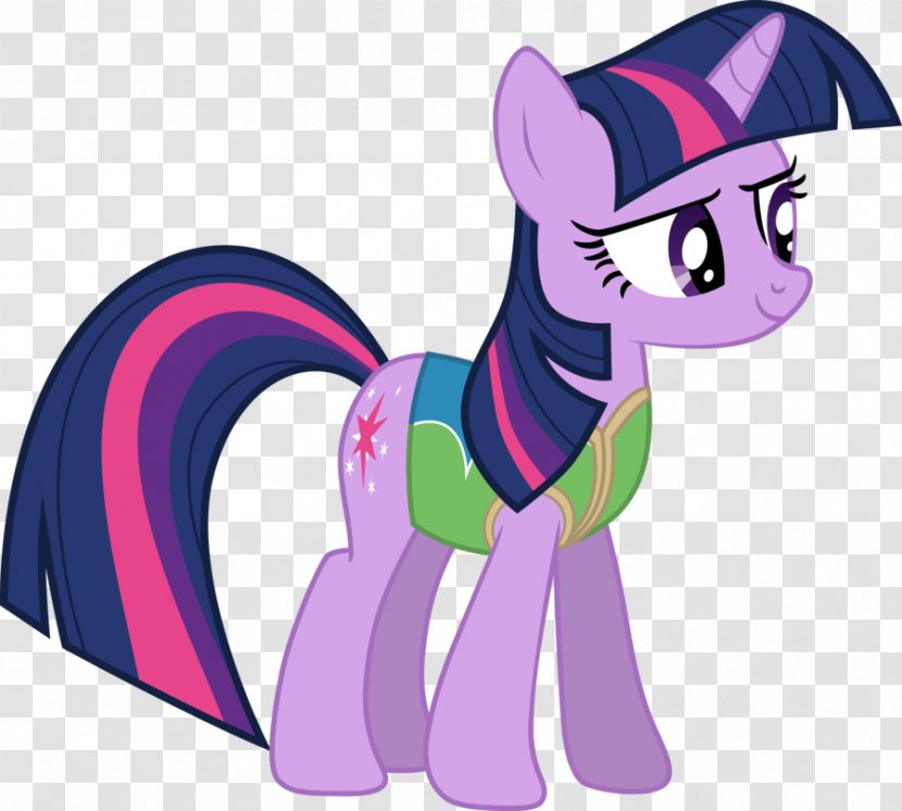 Twilight Sparkle Pony Rarity Applejack Spike - Violet - Unicorn Transparent PNG