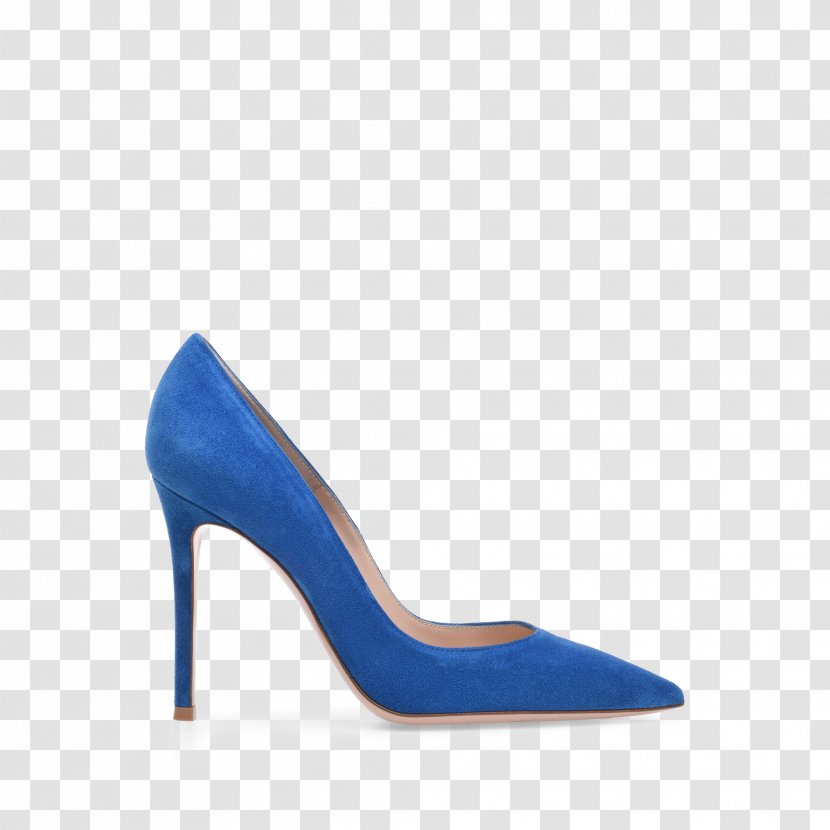 Chanel Court Shoe Stiletto Heel Wedge - Blue Transparent PNG