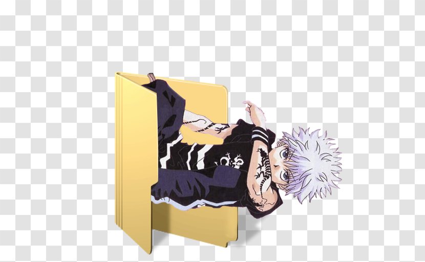 Killua Zoldyck Cartoon - Yellow - Design Transparent PNG