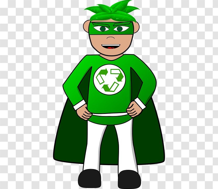Recycling Superhero Paper - Fictional Character - Hero Green Arrow Man Transparent PNG