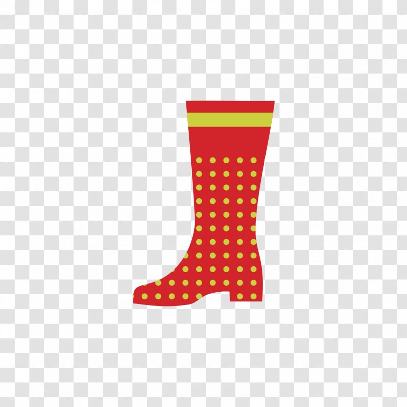 Shoe Wellington Boot - Red - Boots Transparent PNG