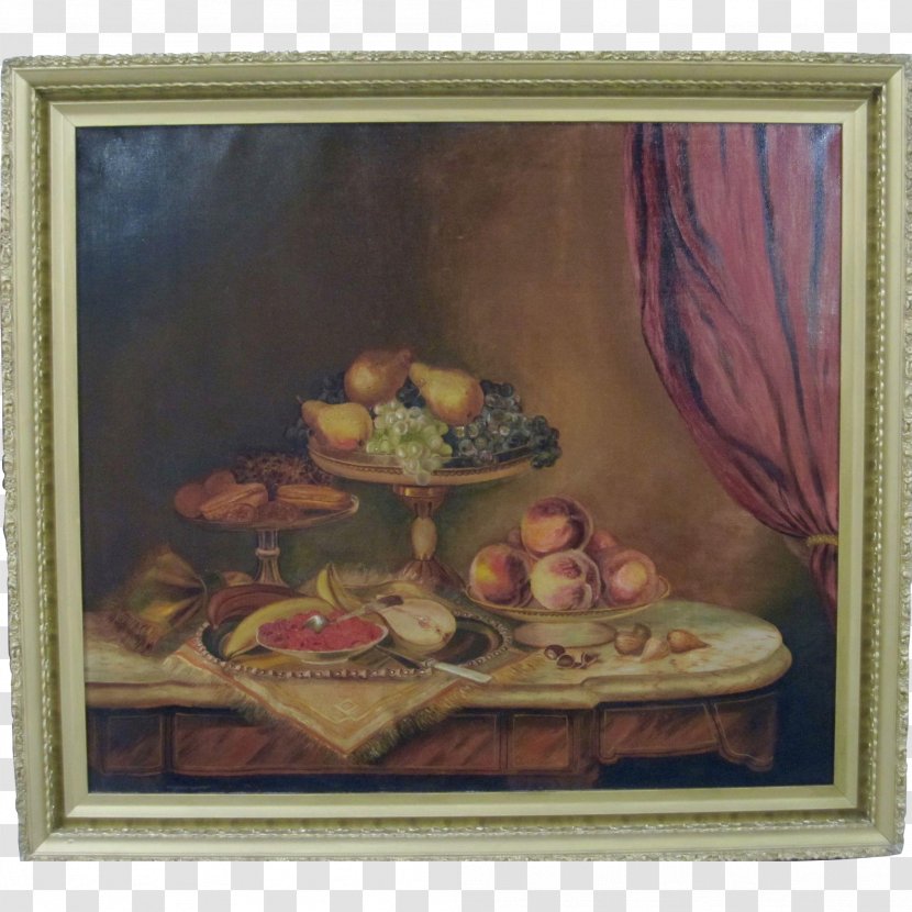 Large Still Life Oil Painting Art - Picture Frame Transparent PNG