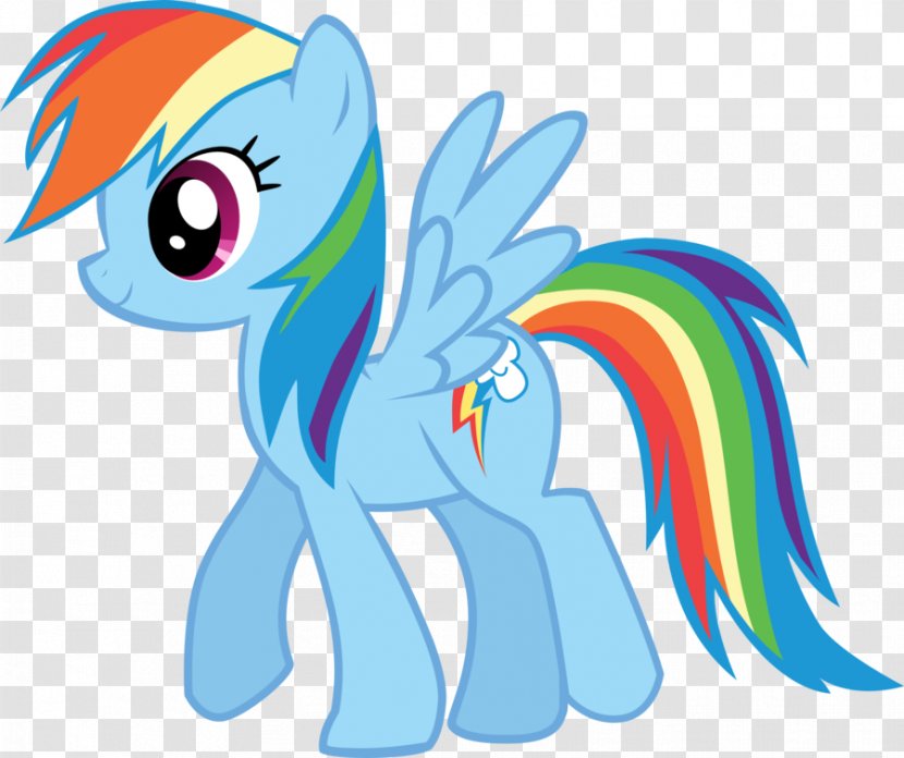 Rainbow Dash Pony Twilight Sparkle Pinkie Pie Rarity - Spike - Cartoon Walk Cycle Animation Transparent PNG