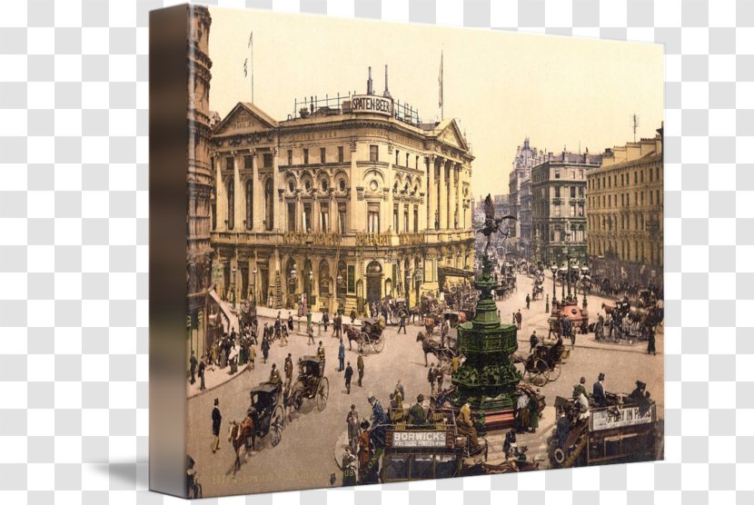 Industrial Revolution Industry Architecture Presentation Program - Piccadilly Circus Transparent PNG